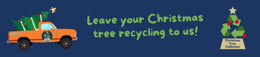 Leave your Christmas tree recycling to us!