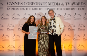 Cannes Awards - creative team for Hospice UK advert