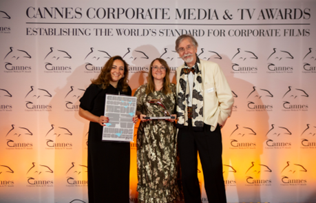 Cannes Awards - creative team for Hospice UK advert