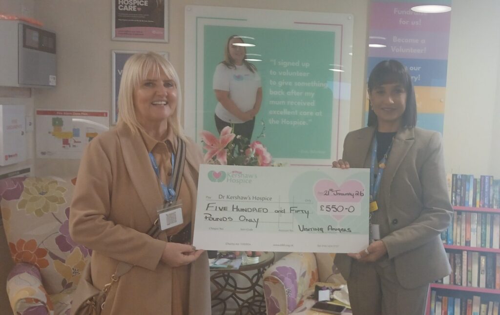 Visiting Angels donation