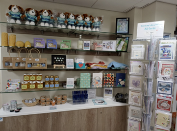 The Hospice's new reception area